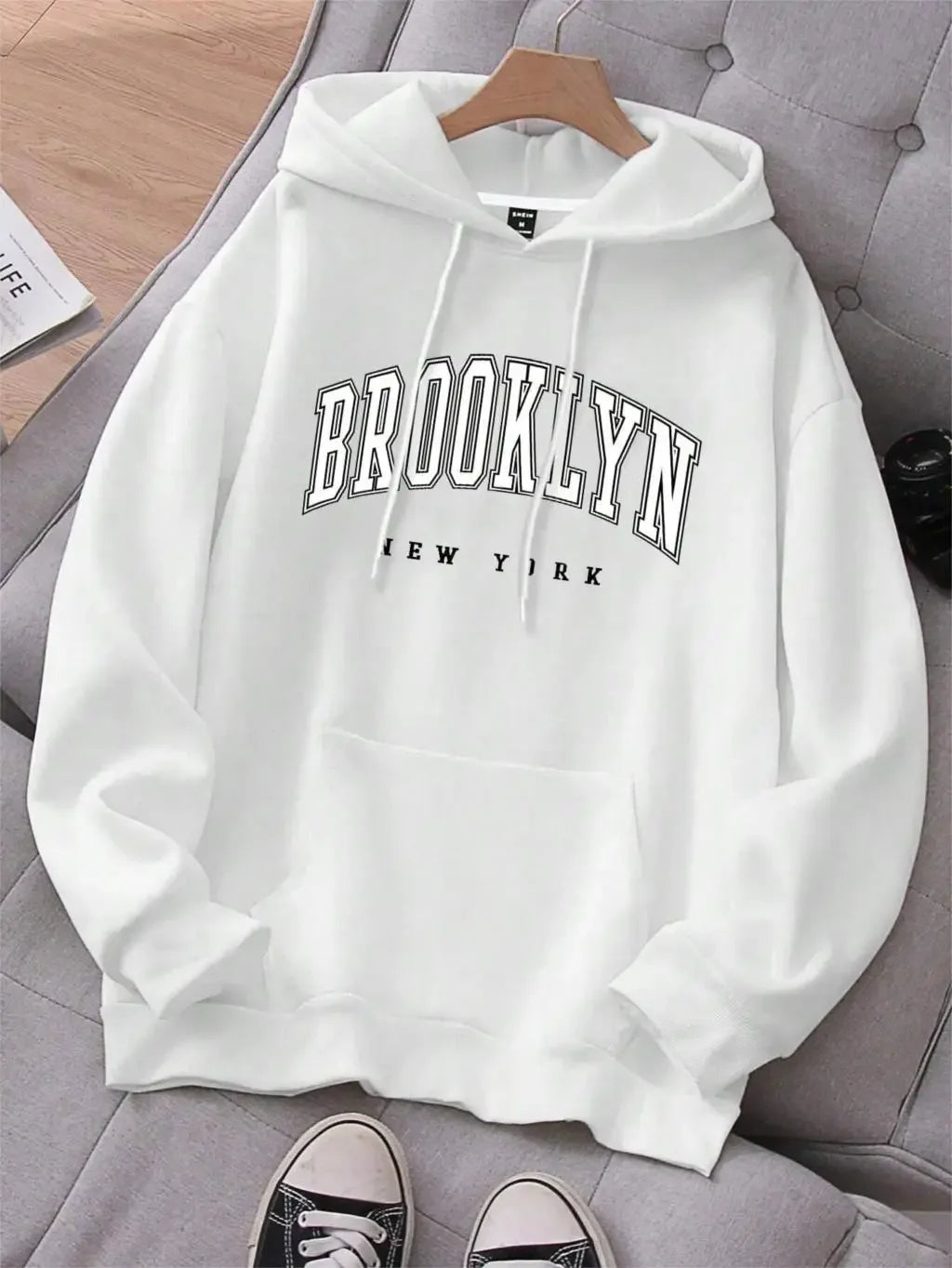 Brooklyn New York Printing Hoodie