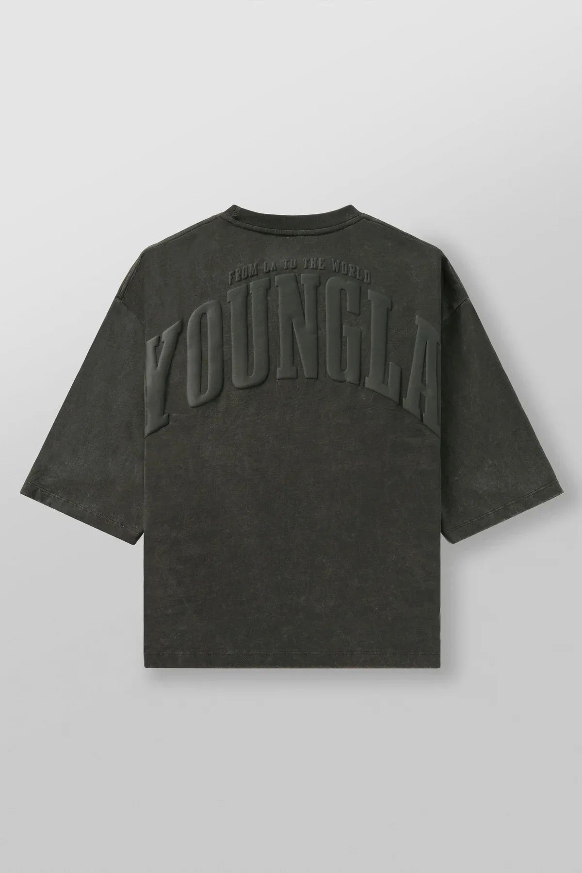 Men's oversized T-shirt foam printed